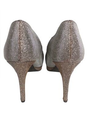 Dancing Shoes WIDE FIONI NIGHT GOLD SPARKLE PUMPS 8W Dancing, Party and Event